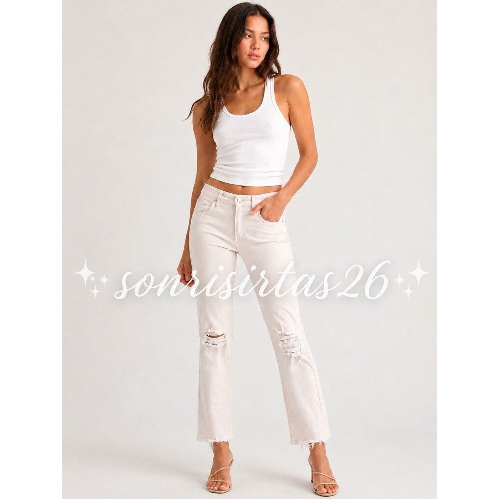 MOTHER Superior High Waisted Rascal Ankle Jeans Pink Size 23 Devil Drinks Coffee